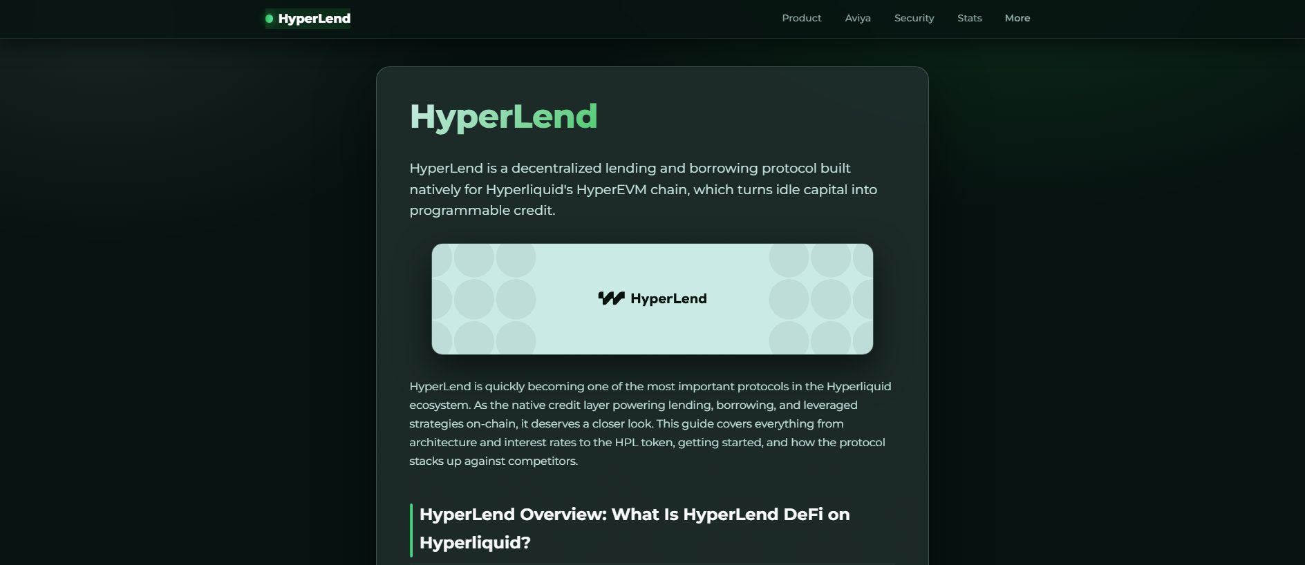 Stored capture of hyrperlend.fi