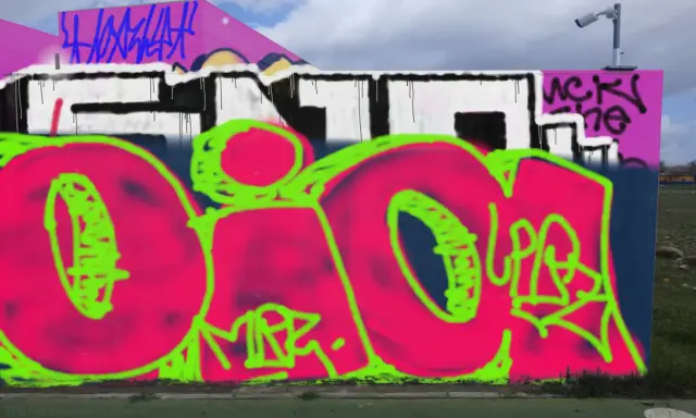 Graffiti artwork by cmanmbrz