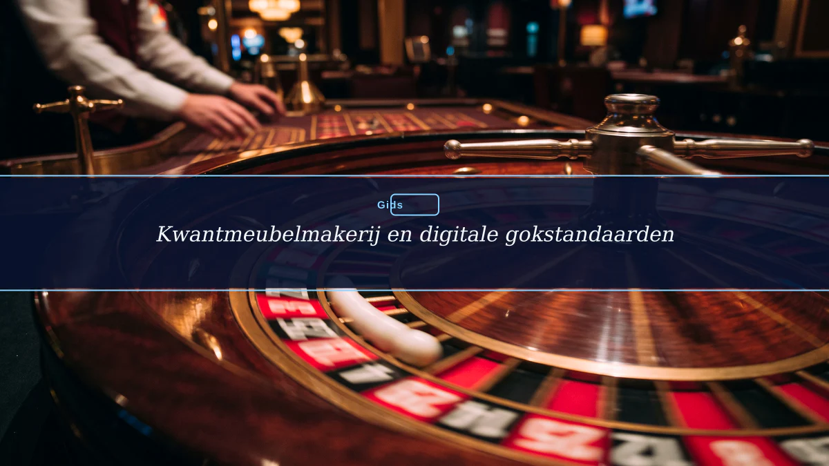 Kwantmeubelmakerij en digitale gokstandaarden
