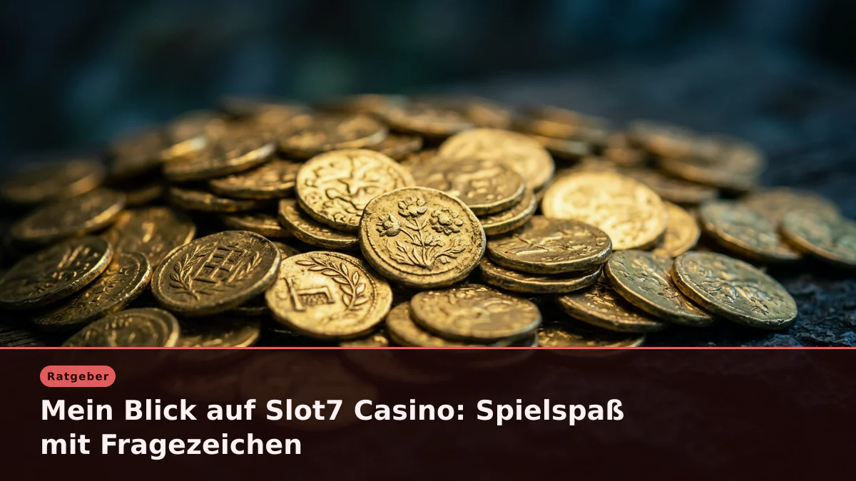 Mein Blick auf Slot7 Casino: Spielspaß mit Fragezeichen