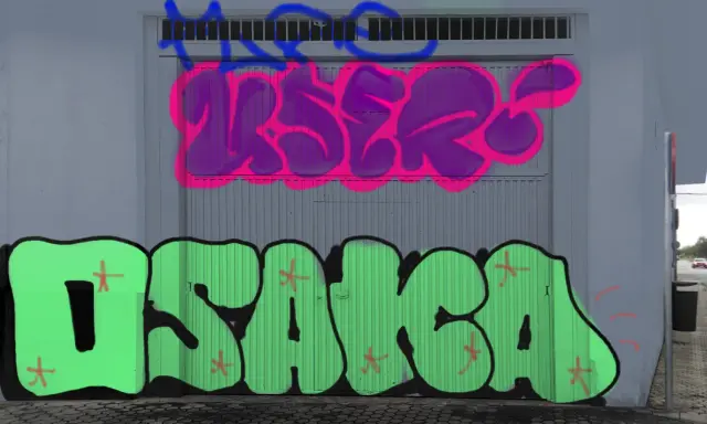 Graffiti artwork by osaka