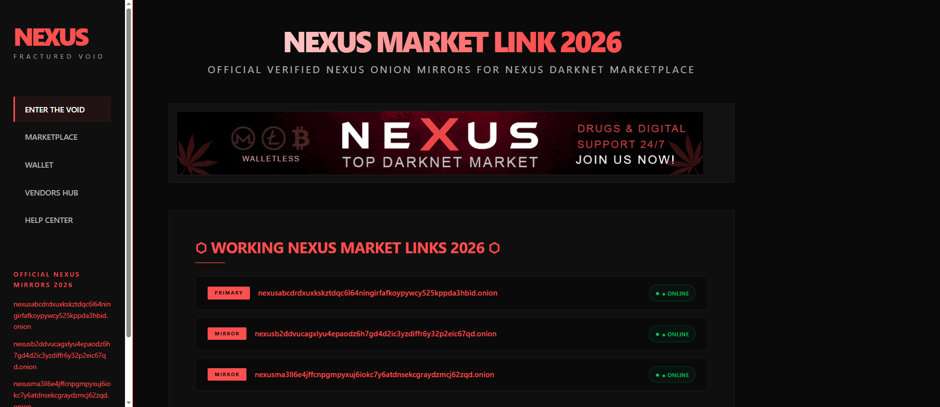 Stored capture of nexus-1.club