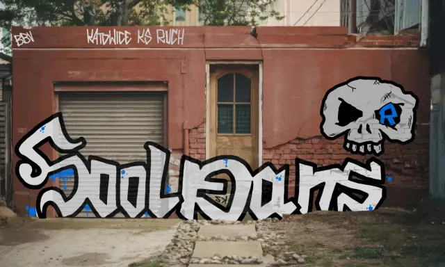Graffiti artwork by vandald