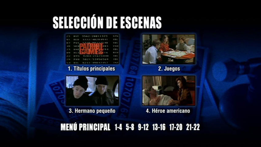 Patri 2 - Juego de Patriotas [DVD9 Full] [Pal] [Esp/Ing] [5,1] [DTS] [Subs:Esp/Ing] [1992] [Acción] [VS]