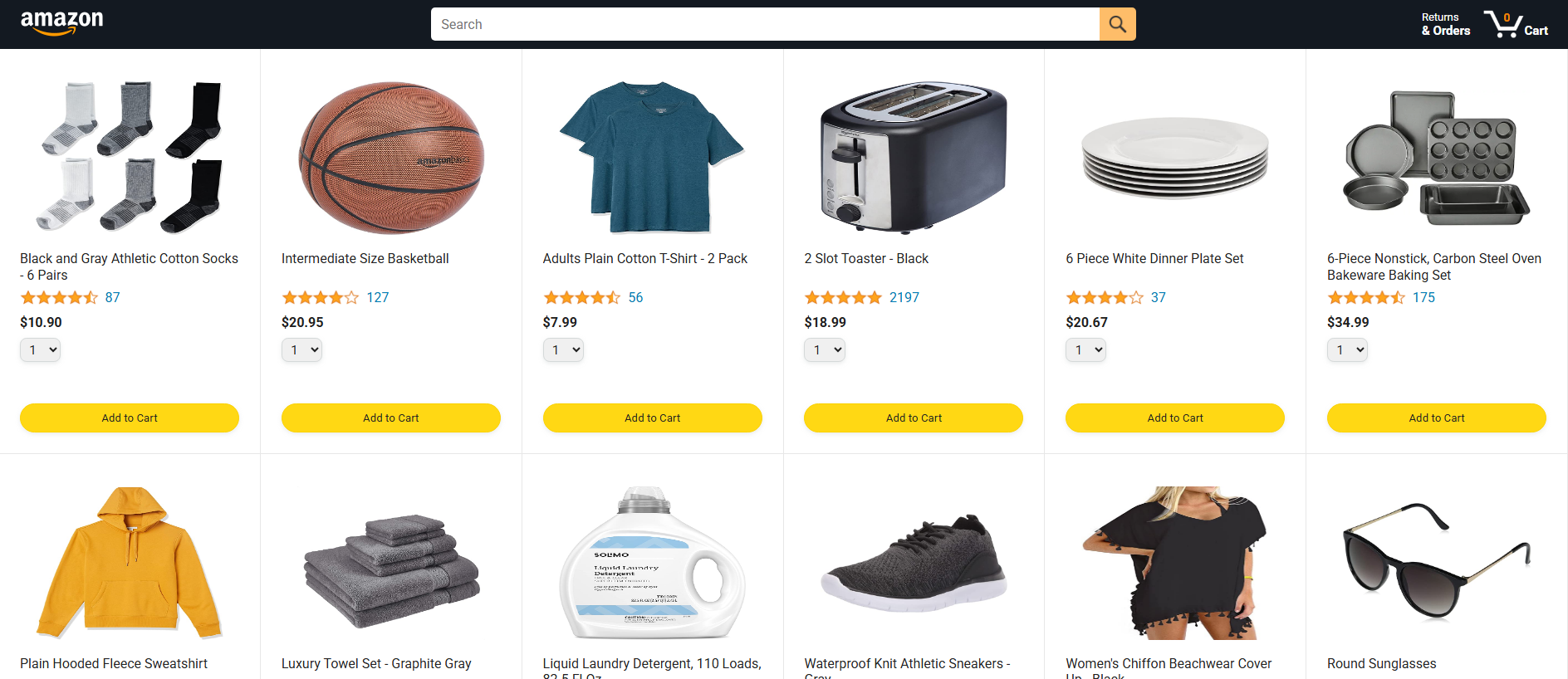 Stored capture of amazon-clone-ep.netlify.app