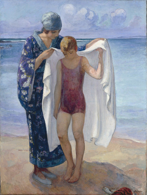 Drying-after-Bathing-Prefailles-1922