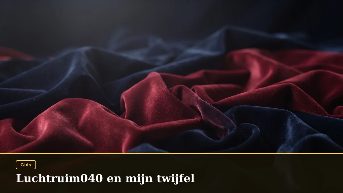 Luchtruim040 en mijn twijfel