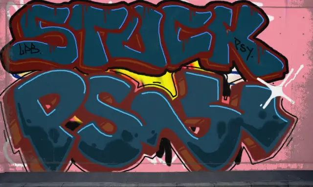 Graffiti artwork by STUCK1