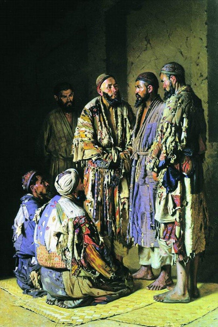 Политики в опиумной лавочке Ташкент 1870