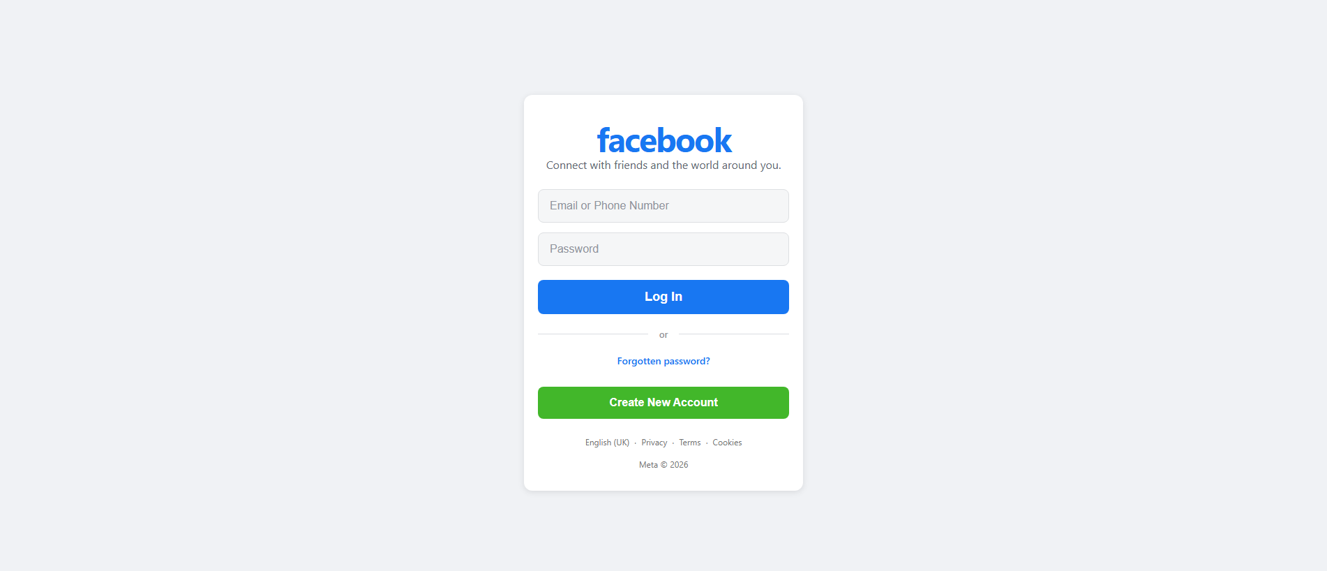 Forensic screenshot of [REDACTED] showing the phishing page layout