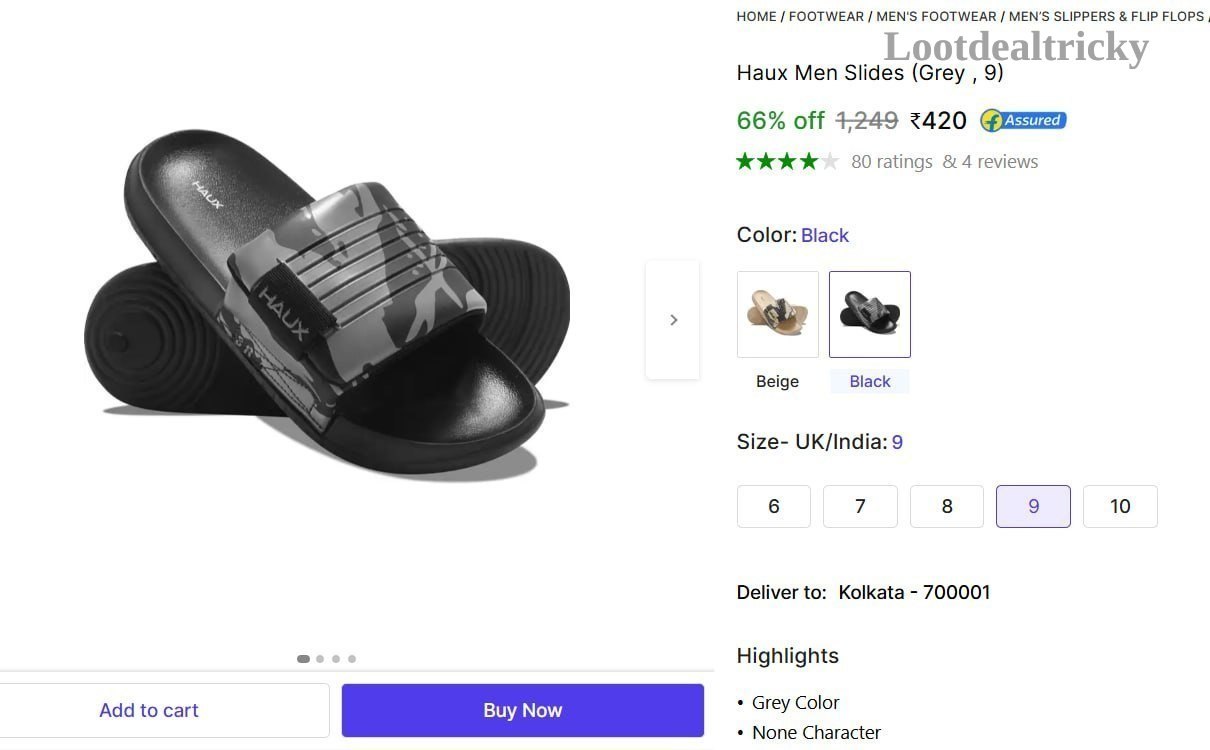 men S Slides – Just ₹420 | Loot Ka Maal men S Slides – Just ₹420 | Loot Ka Maal