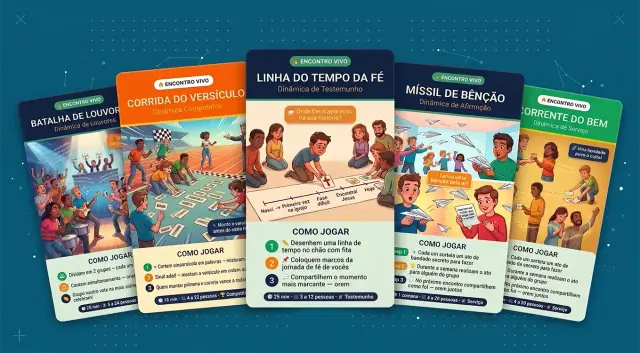 90 Dinâmicas Cristãs