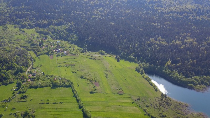 Saborsko aerial photo