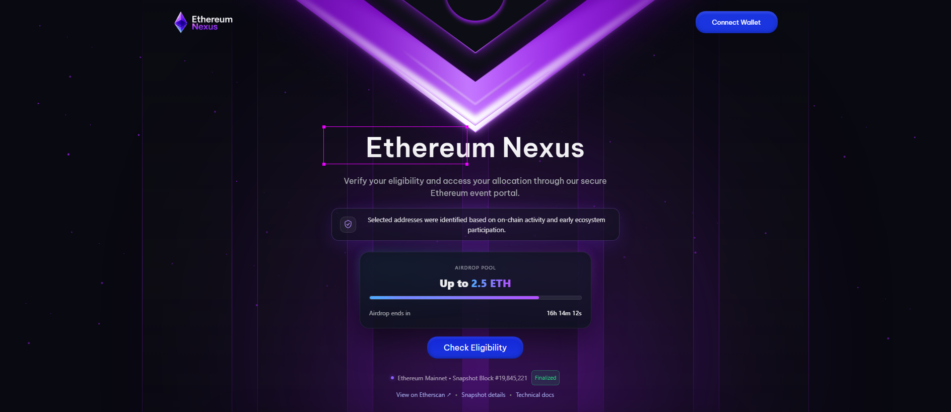 Screenshot of nexus-drop.org