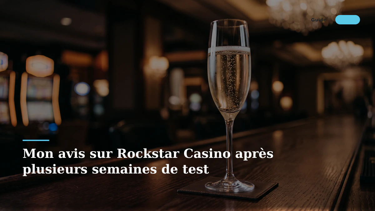 Mon avis sur Rockstar Casino après plusieurs semaines de test