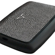 Silver Stone Card Case Leather Side