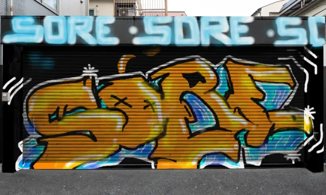 Graffiti artwork by Sore95