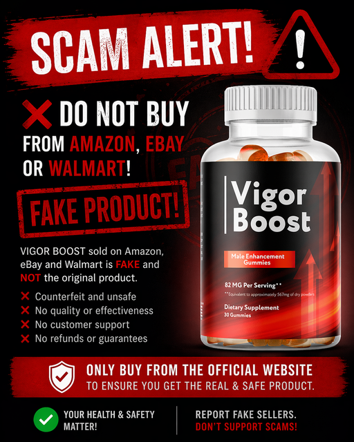 Vigor Boost Scam Alert