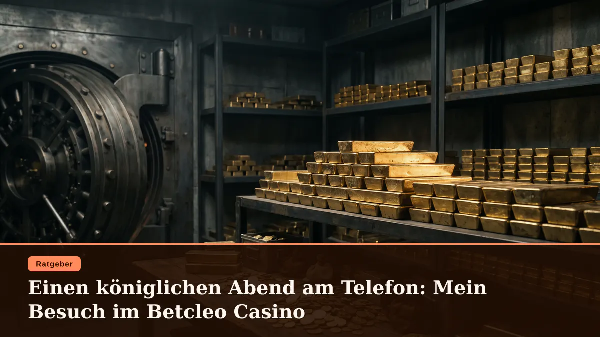 Einen königlichen Abend am Telefon: Mein Besuch im Betcleo Casino