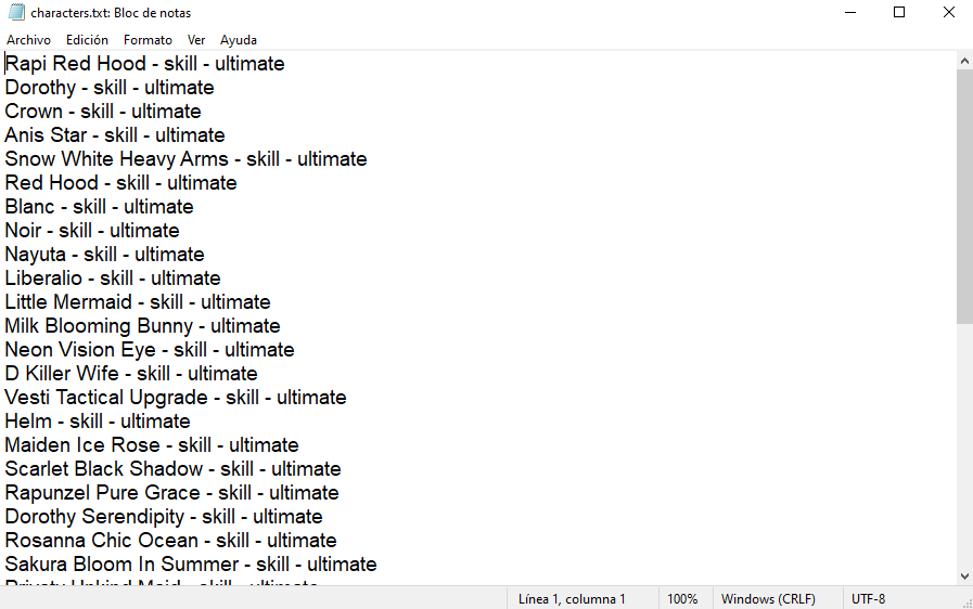 Effects Remover premade list example
