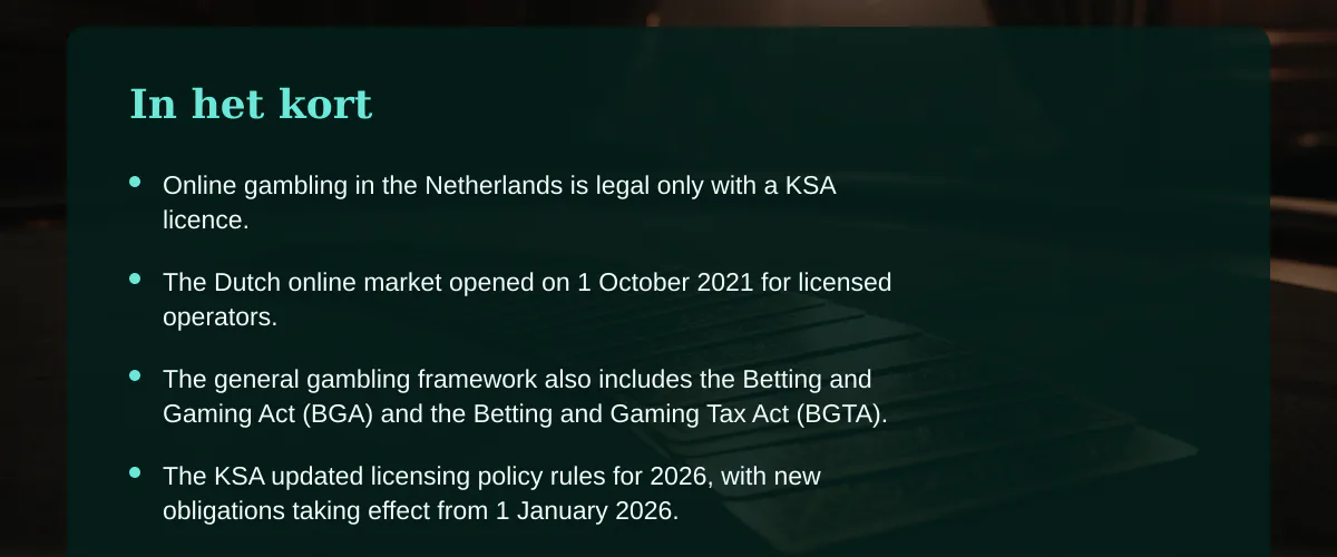 Casino online game: zo pak je het legaal en slim aan — In het kort
