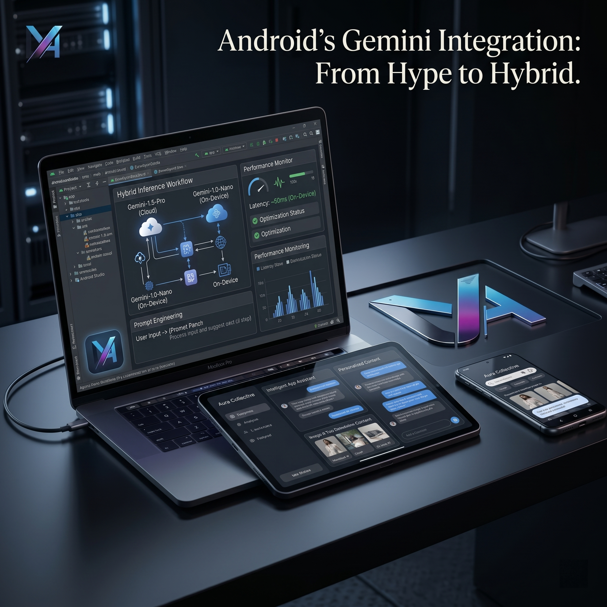 Android is bringing hybrid inference and new Gemini models closer to real app development