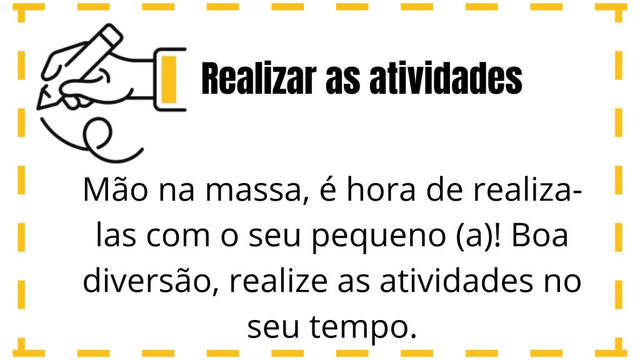 Realize as atividades