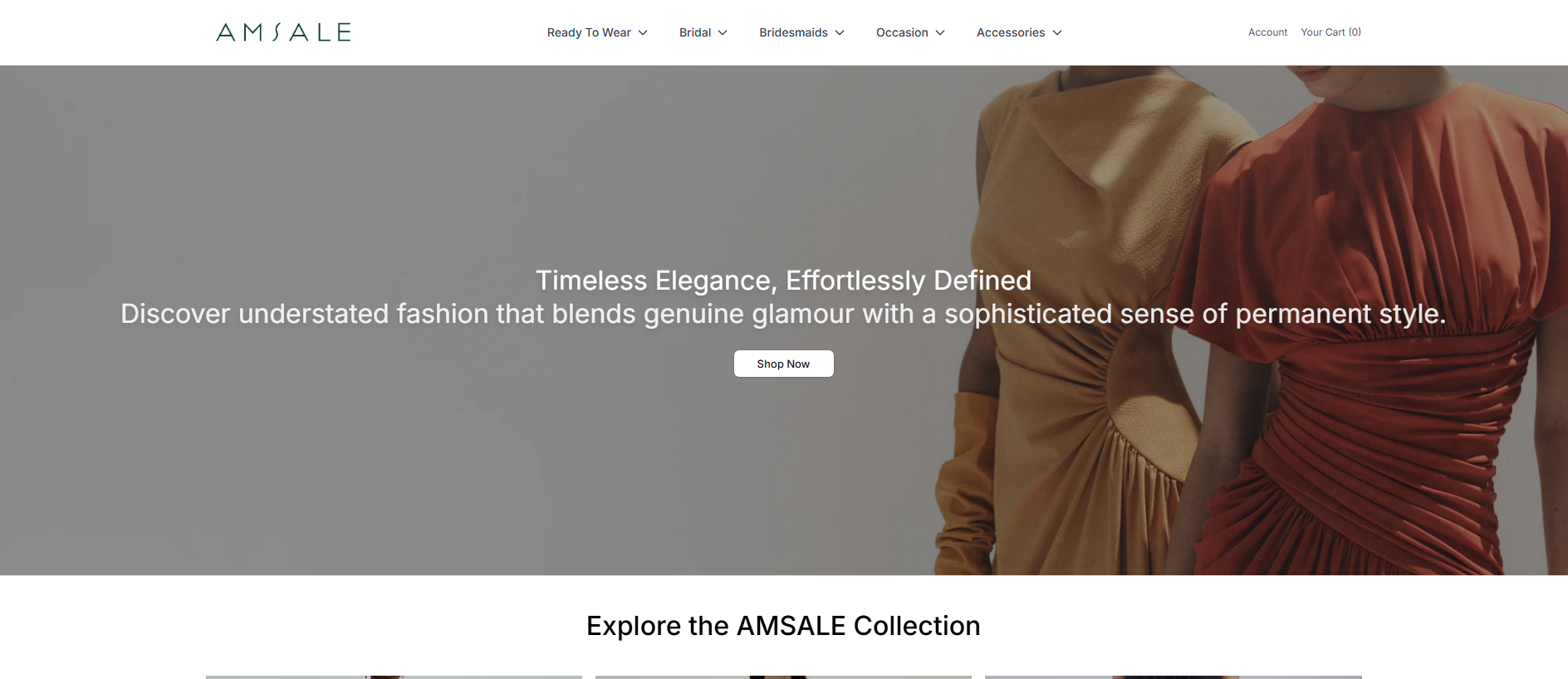 Stored capture of amsalefashion.shop