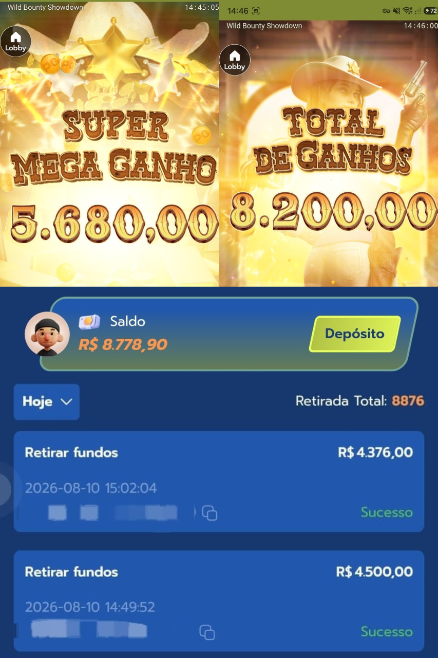 Prova de saque da comunidade Renan Gamer 2