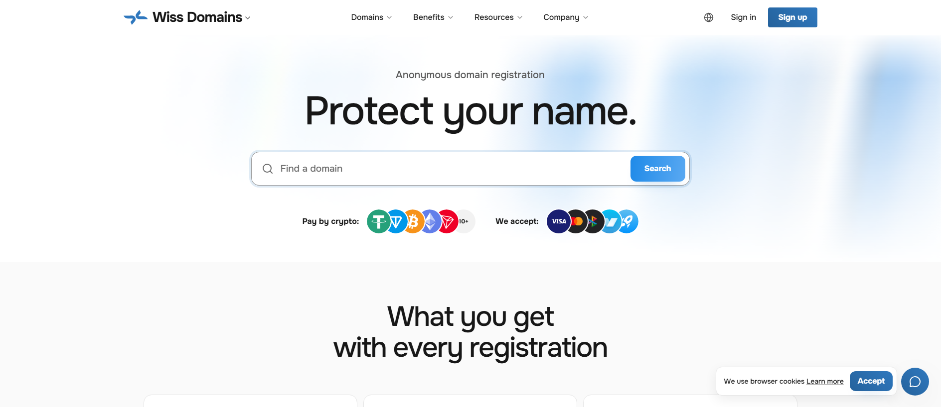 Stored capture of wissdomains.com