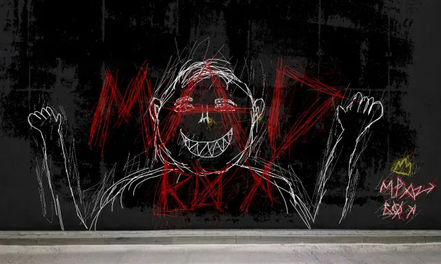 Graffiti artwork by MPAZ
