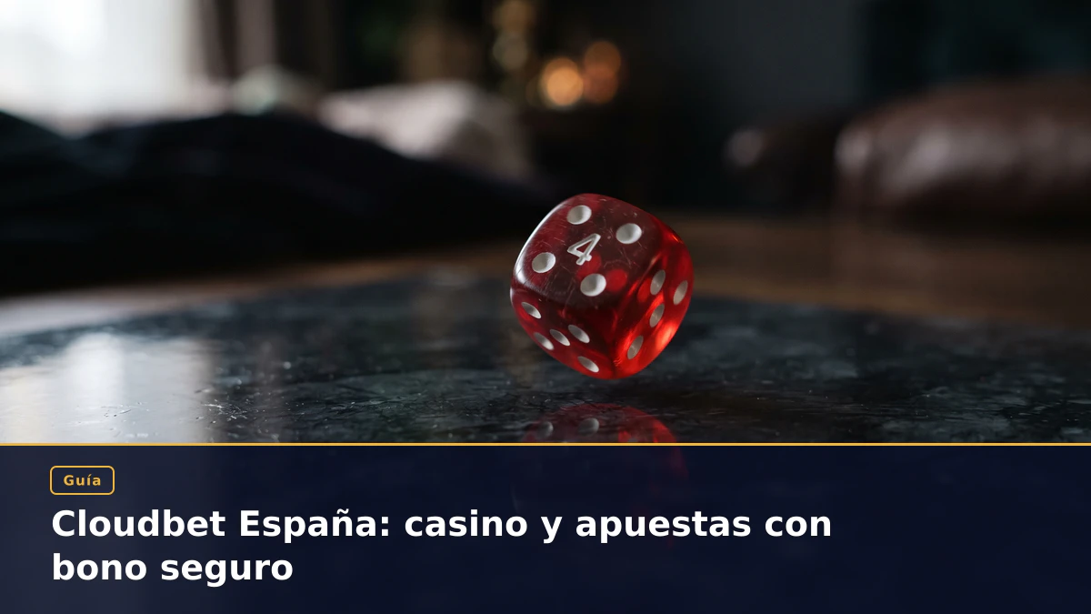 Cloudbet España: casino y apuestas con bono seguro