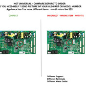 WR55X11033 Correct incorrect