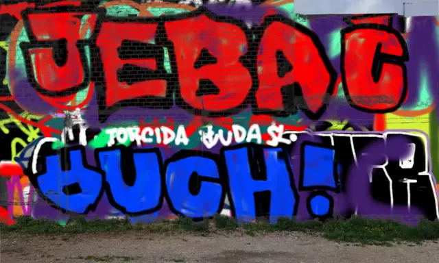 Graffiti artwork by TorcidaVandals