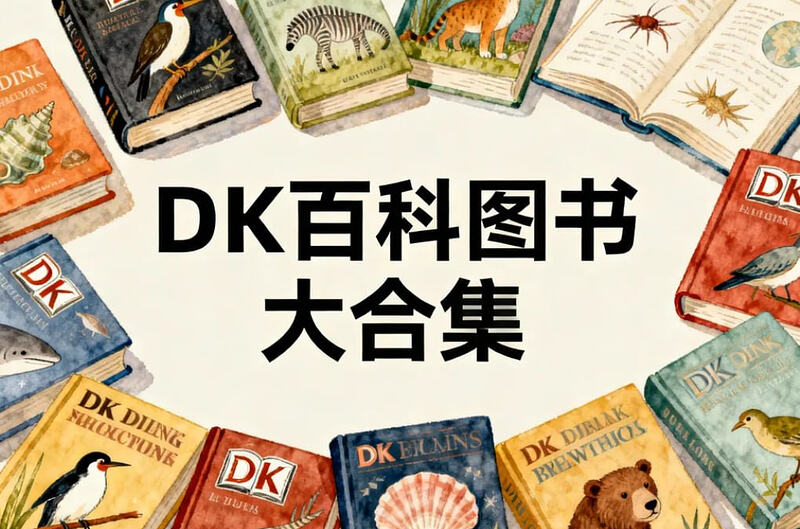 DK百科图书大合集，满足你的所有好奇心