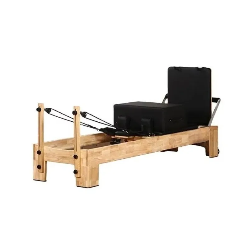 Gym Training Balance Wooden Pilates Reformer Machine Reformers Pilates with Tower Yoga Body Exercise pilates reformer view 5