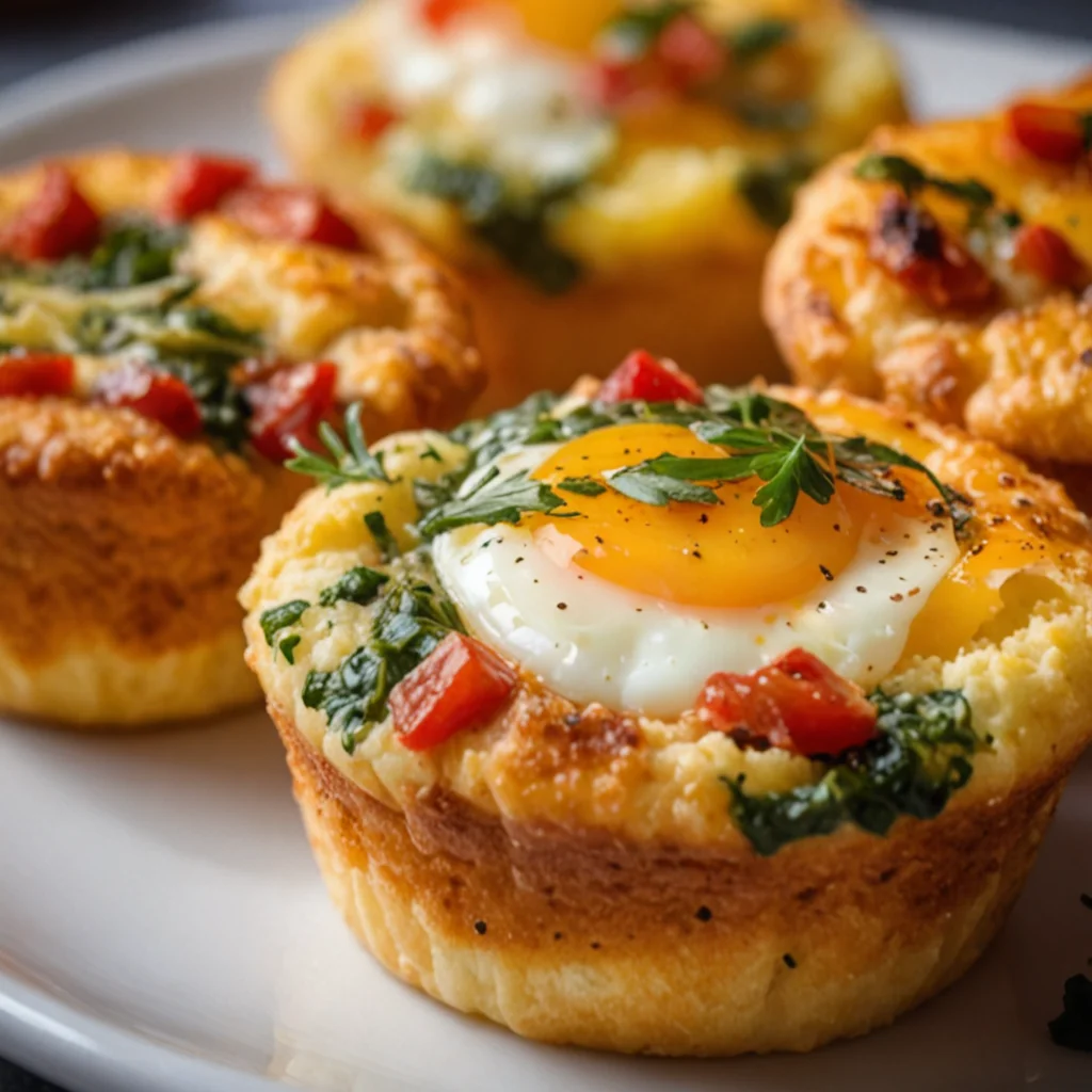 Egg White Breakfast Muffins Recipe