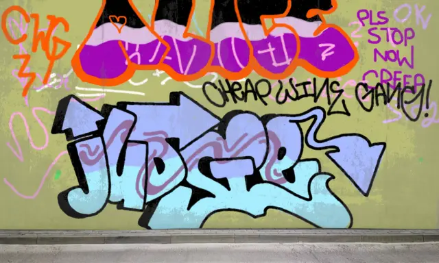 Graffiti artwork by DbDKITM