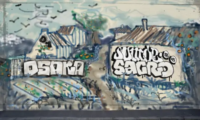Graffiti artwork by osaka