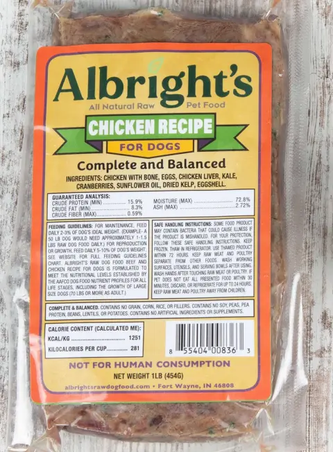 Raw Pet Food Recall Over Salmonella Fears