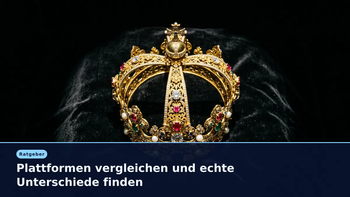 Plattformen vergleichen und echte Unterschiede finden