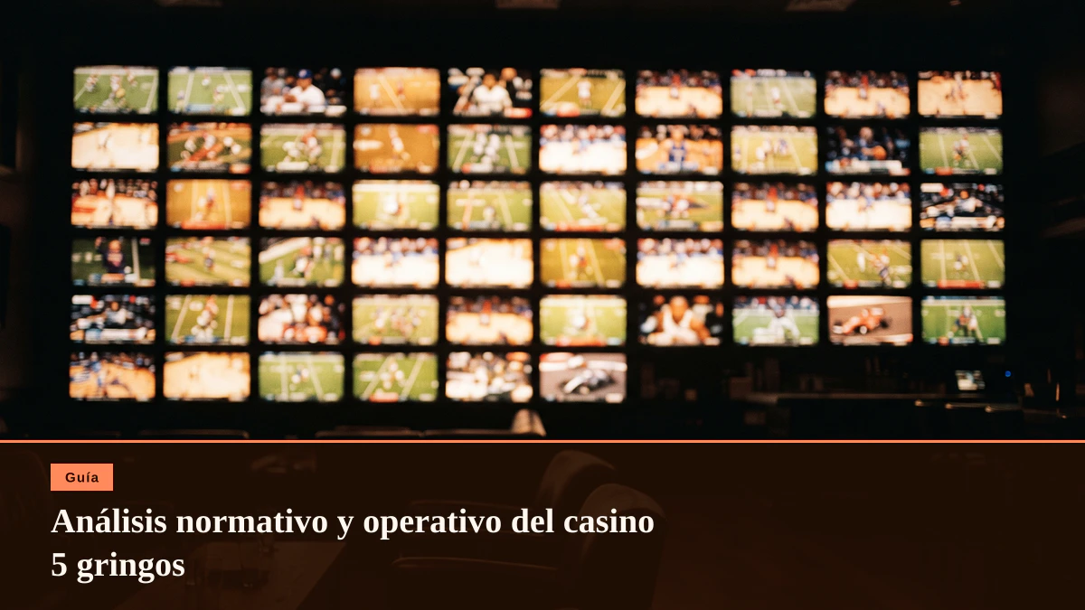 Análisis normativo y operativo del casino 5 gringos