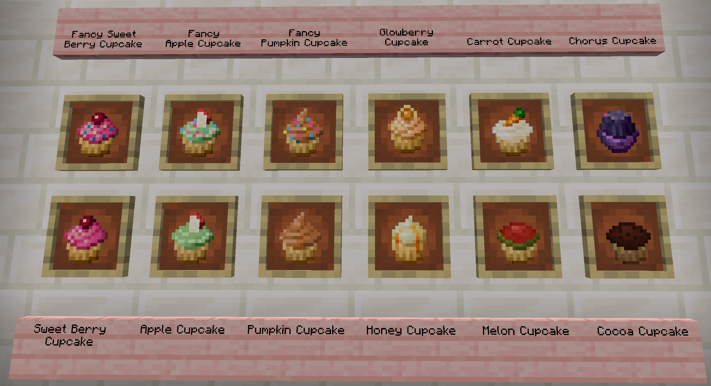 Cupcake variants