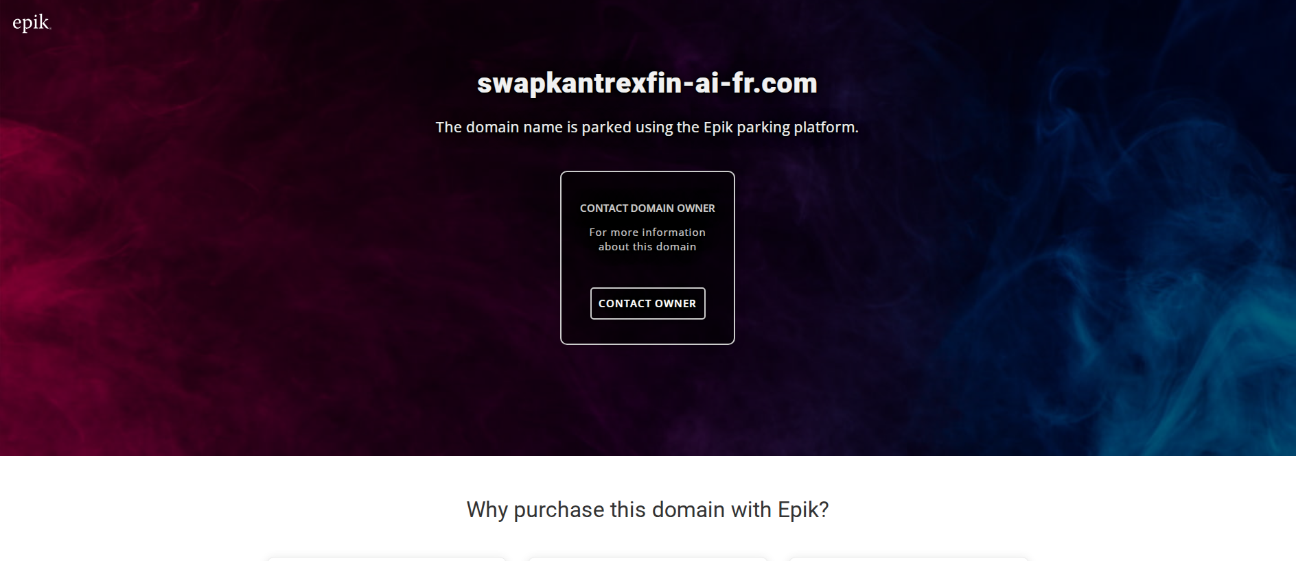 Stored capture of swapkantrexfin-ai-fr.com