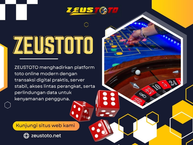 Memahami proses daftar zeustoto, mengenali cara melakukan zeustoto login dengan aman, serta memilih situs toto online terpercaya akan membantu menciptakan pengalaman yang lebih nyaman dan minim risiko.

Baca Blog Kami:
https://zeustotologin.wixsite.com/zeustoto/
https://zeustoto.mystrikingly.com/
https://blogfreely.net/zeustoto/

Tautan Lainnya:
https://peatix.com/user/29918146/view
https://issuu.com/zeustotologin
https://disqus.com/by/zeustotologin/about/
