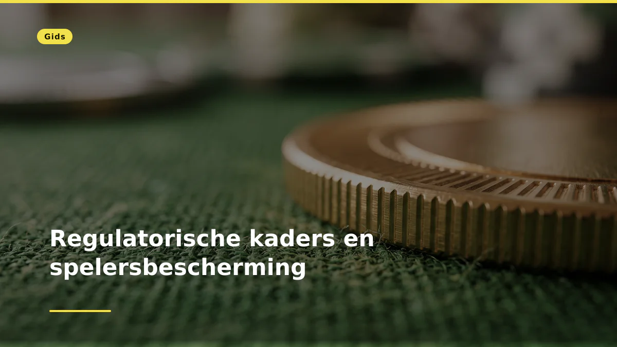 Regulatorische kaders en spelersbescherming