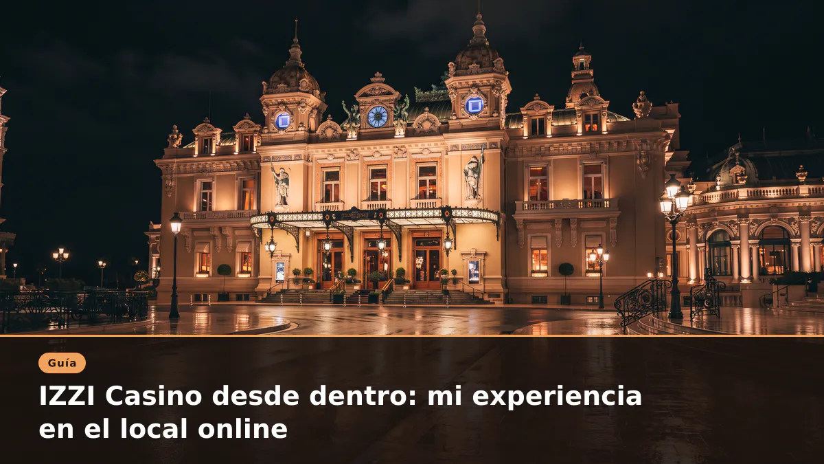 IZZI Casino desde dentro: mi experiencia en el local online