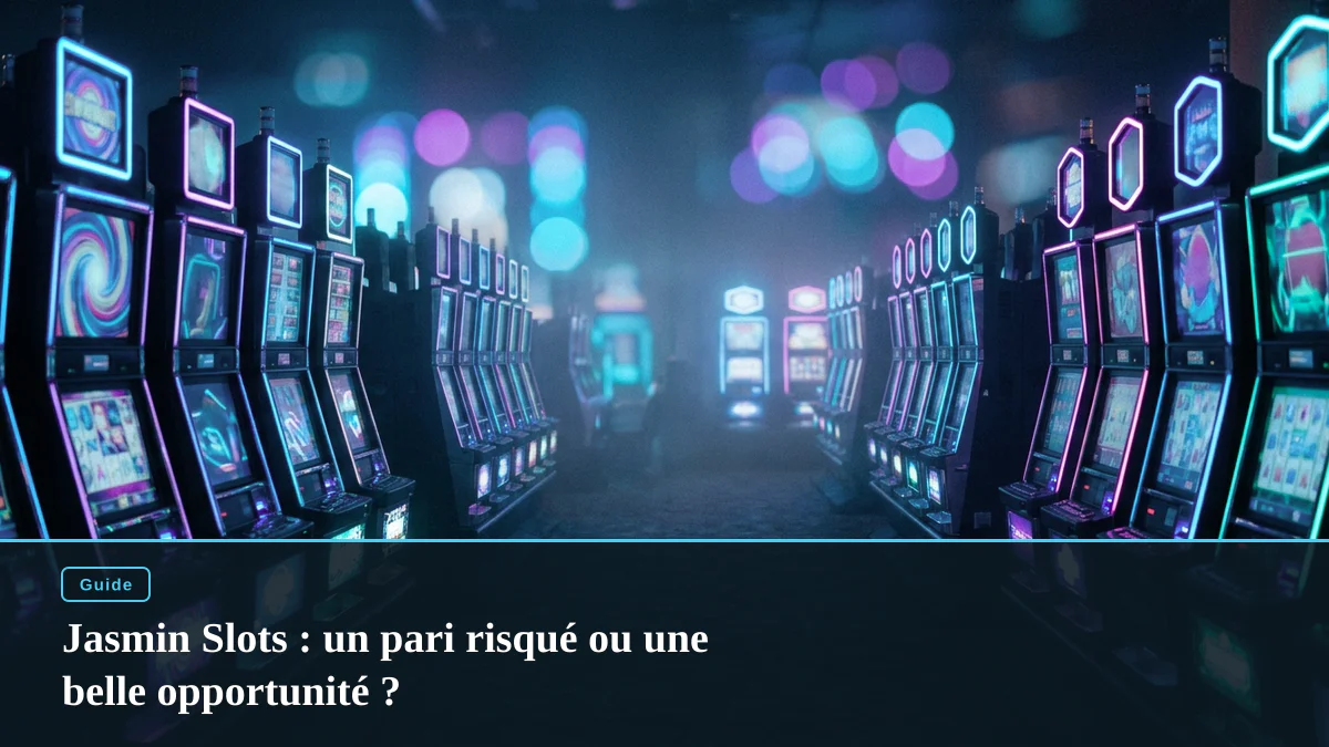 Jasmin Slots : un pari risqué ou une belle opportunité ?