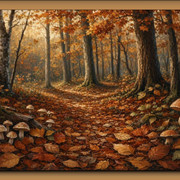 herfstbos les