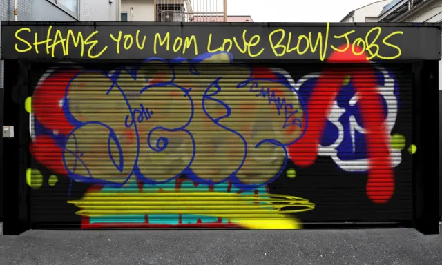 Graffiti artwork by JERR